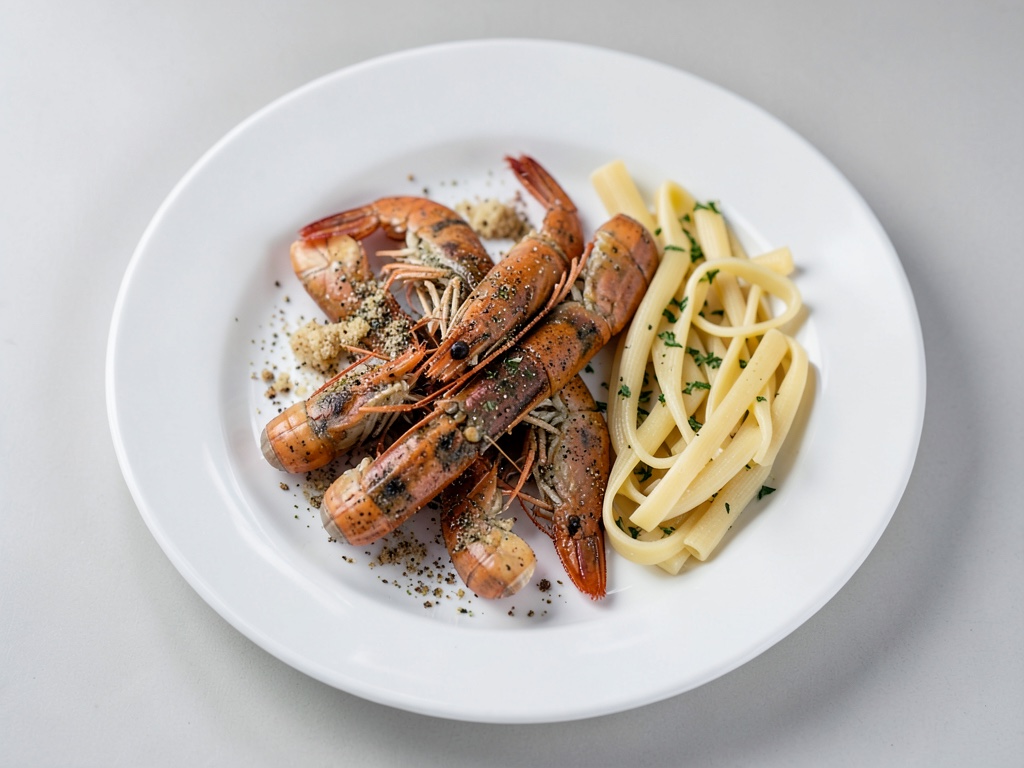 Crevettes frites croustillantes