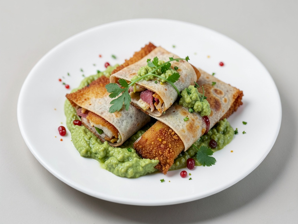 Schnitzel Wraps croccanti con guacamole fresca