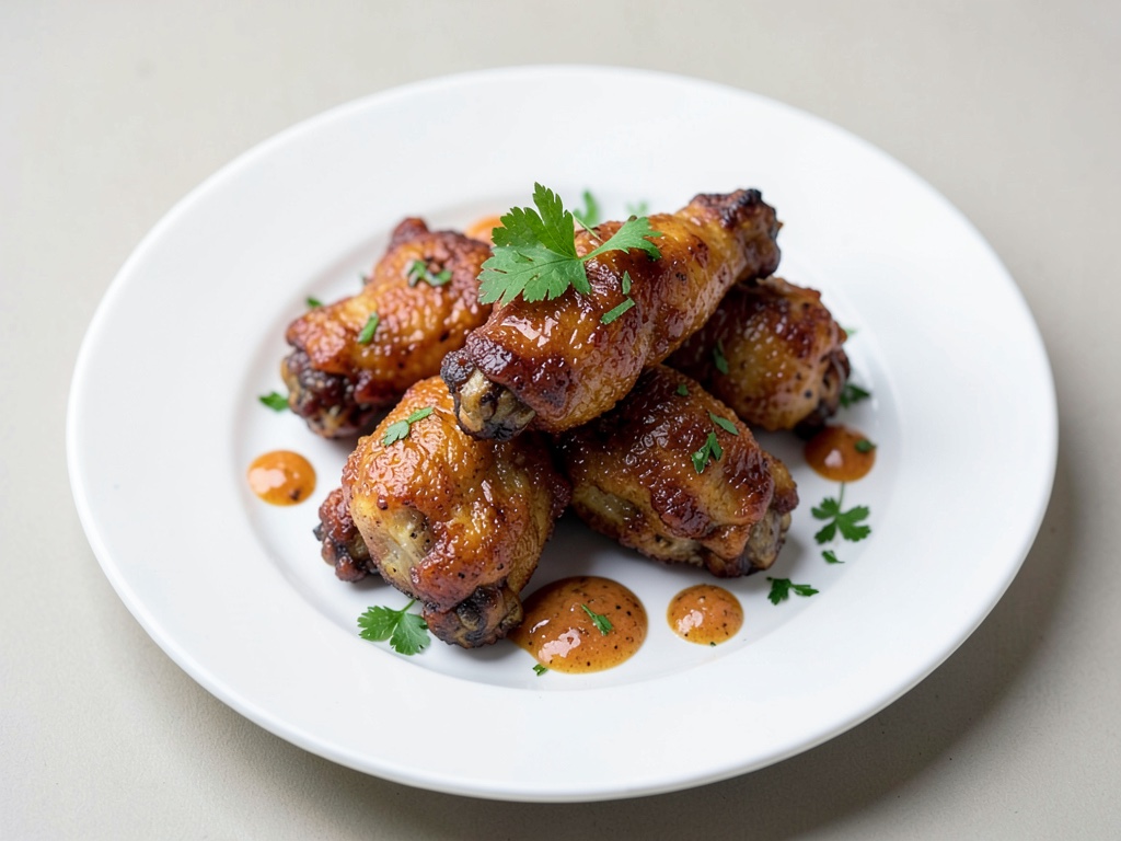 Alitas de pollo crujientes