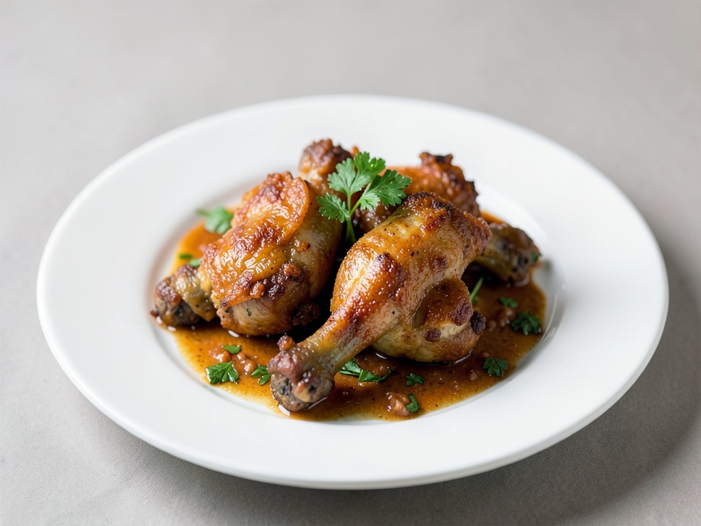 Cosce di pollo croccanti