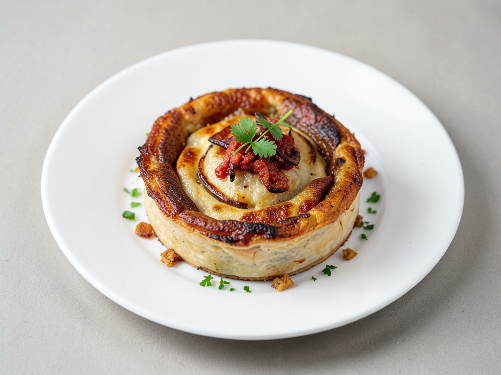 Tarte croustillante aux oignons