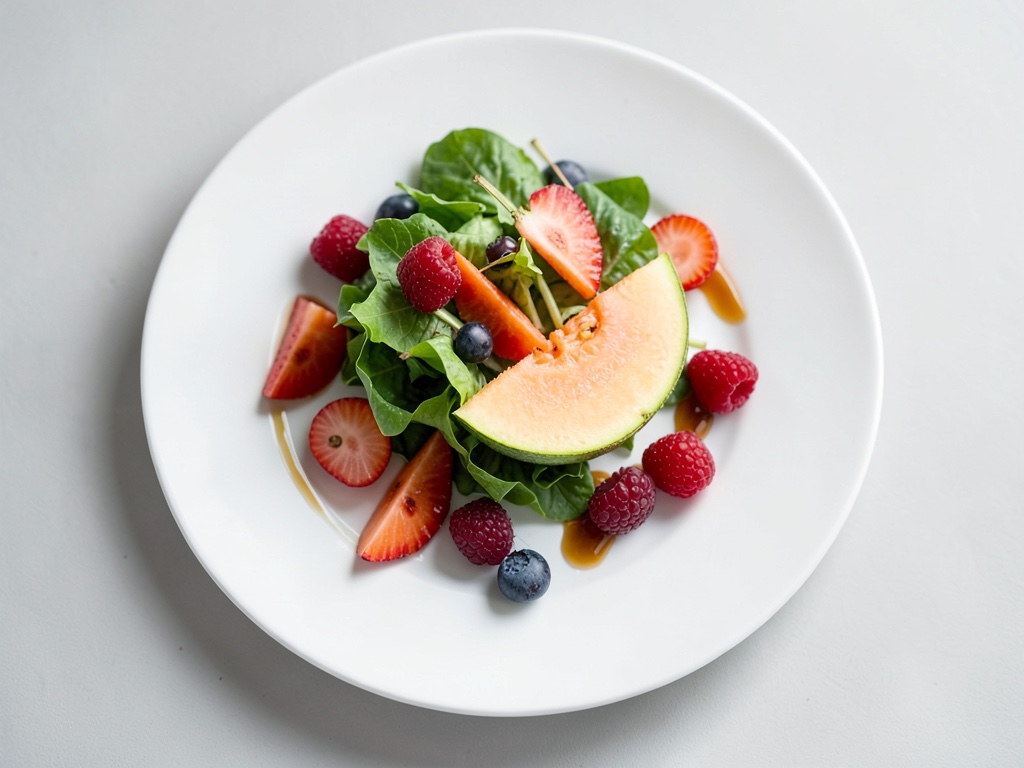 Lechuga con frutas
