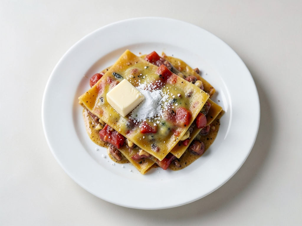Gemüse-Lasagne mit Hackfleisch