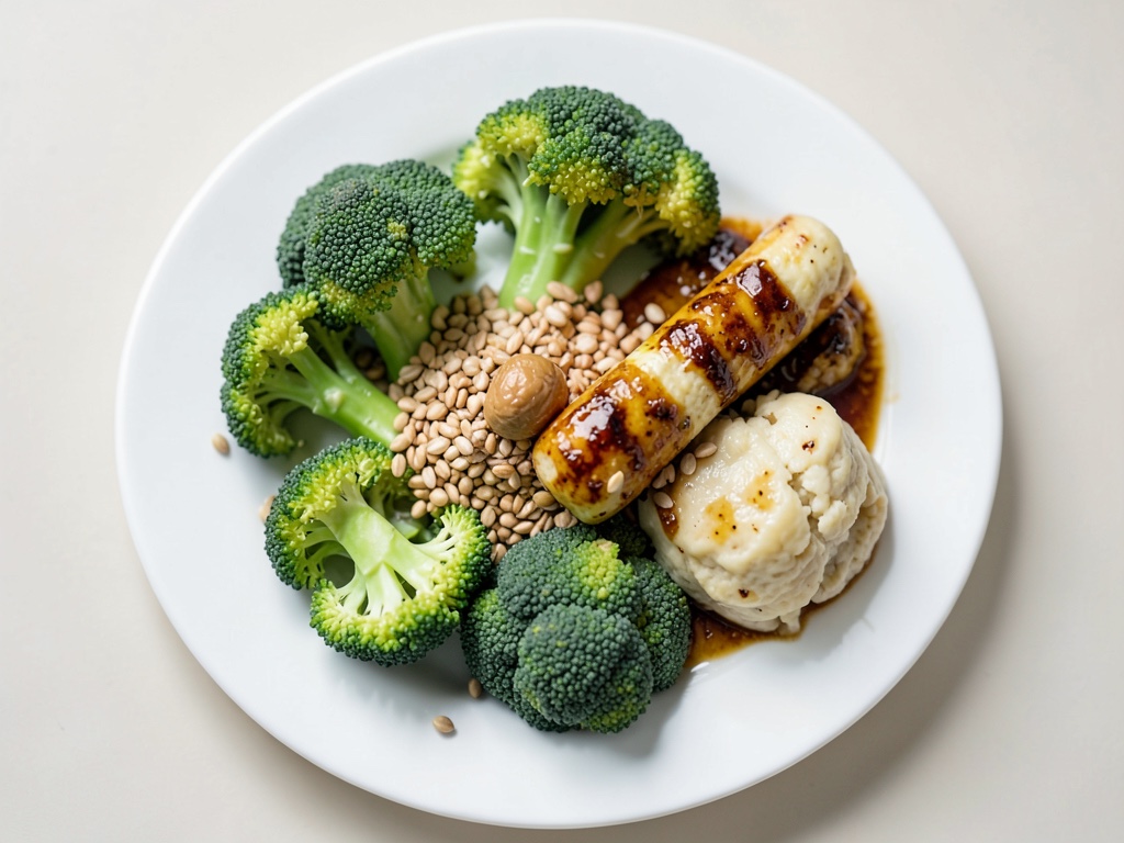 Avena con mix di verdure colorate