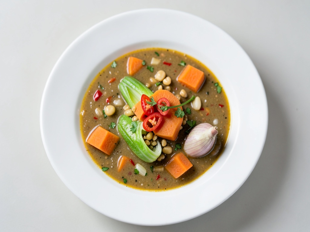 Zuppa di cavolo rapa e patate
