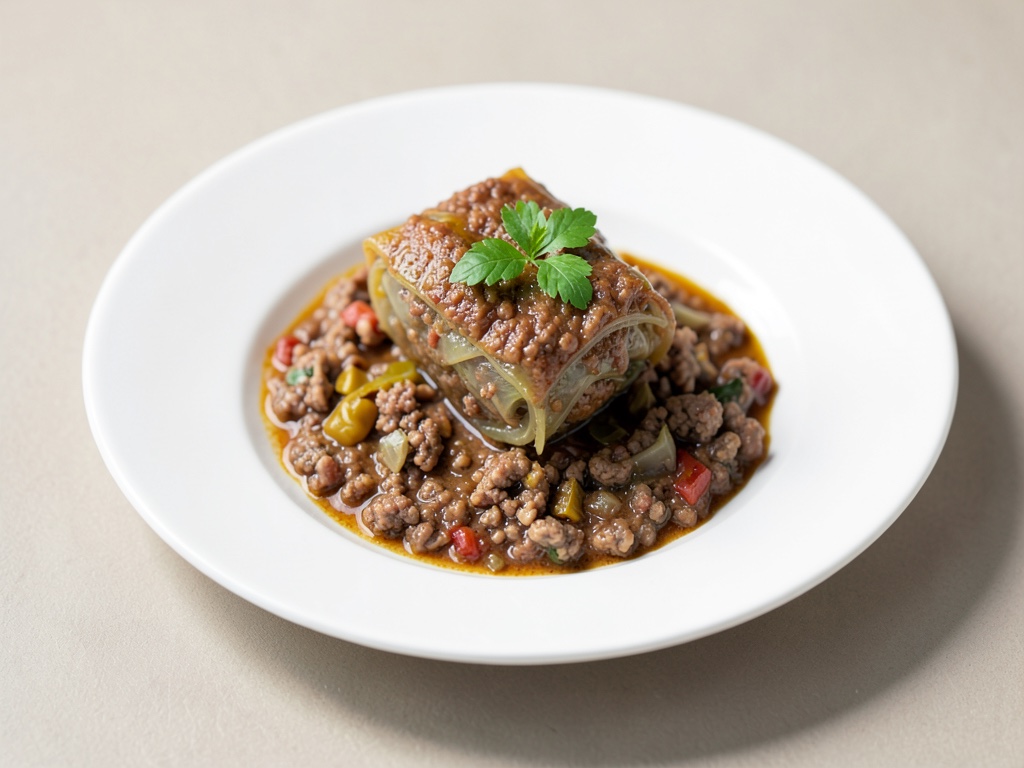Involtini di cavolo e carne macinata