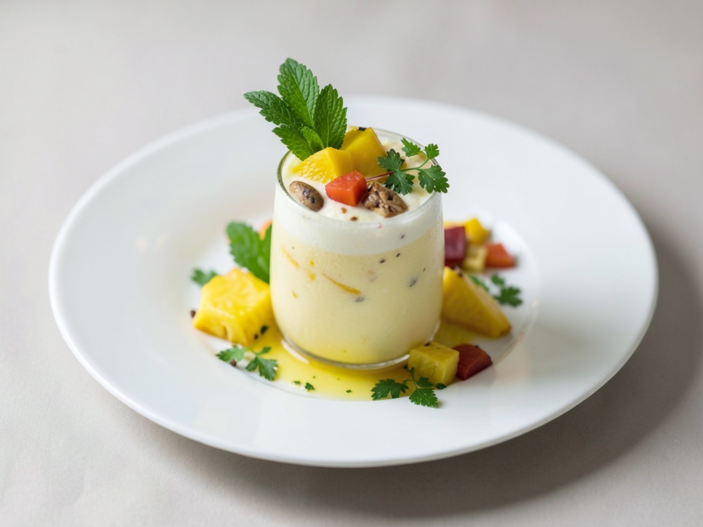 Erfrischender Kokos-Ananas-Drink