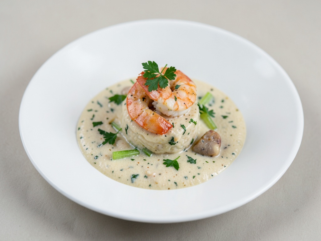 Cremige Shrimps in Kokos-Lemongras-Sauce
