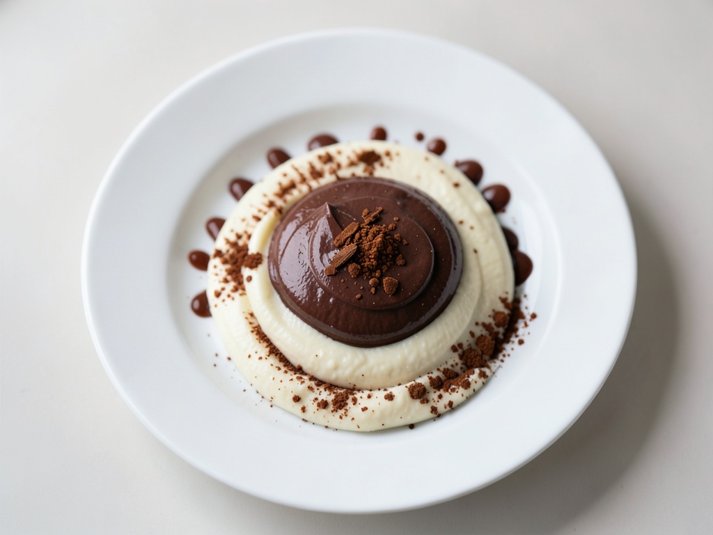 Cremiges Schoko-Kokos-Dessert