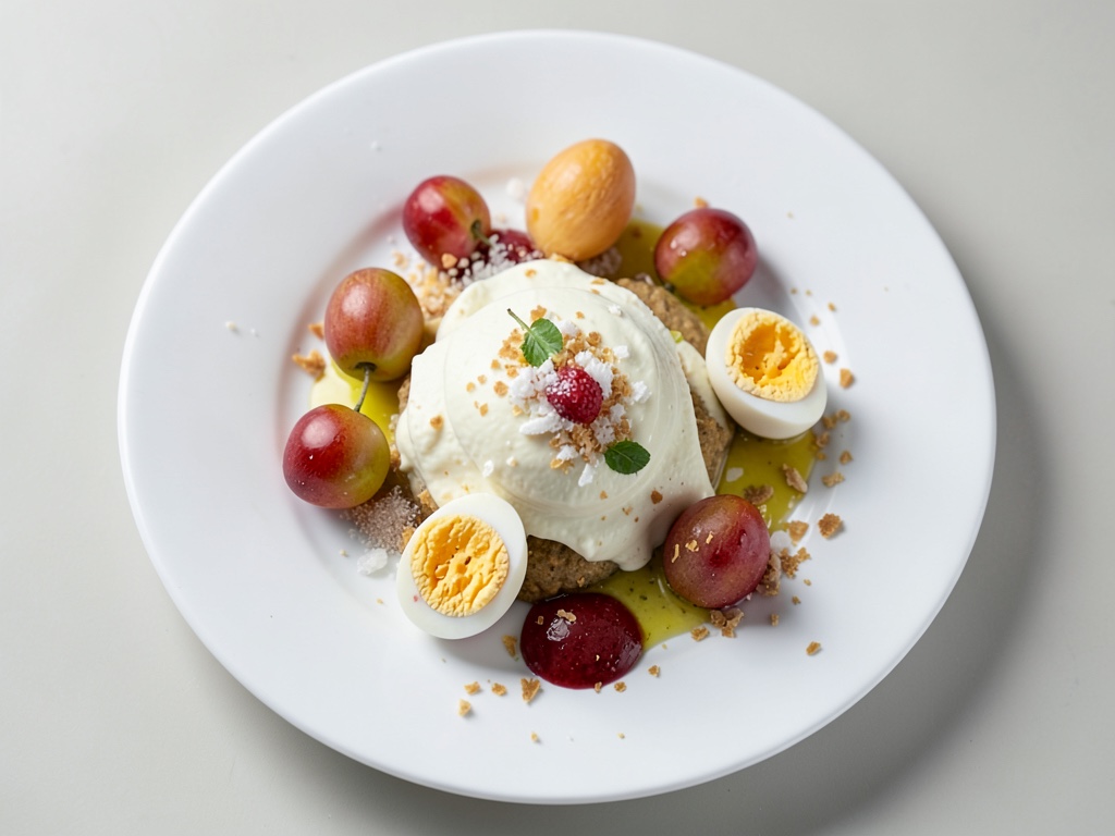 Kokos-Pudding mit Kumquats