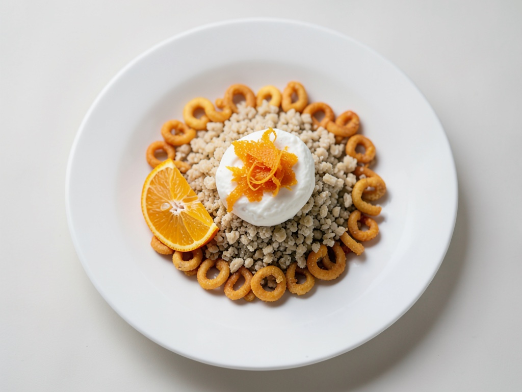 Knusprige Kokosmakronen mit Orangenaroma