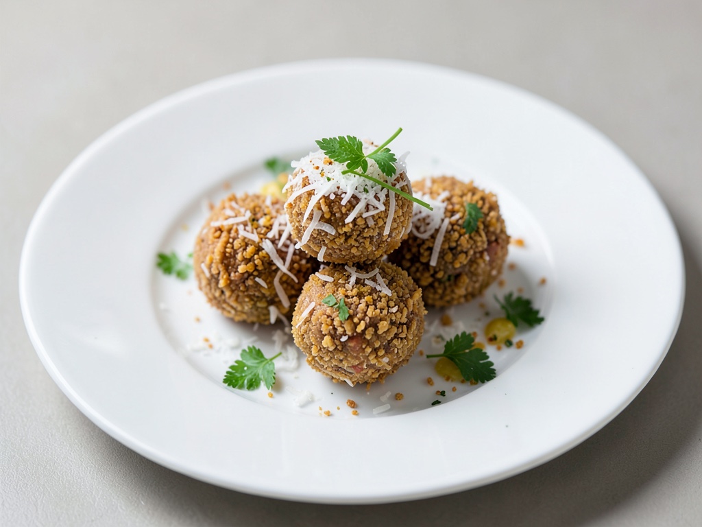 Truffe al cocco croccanti