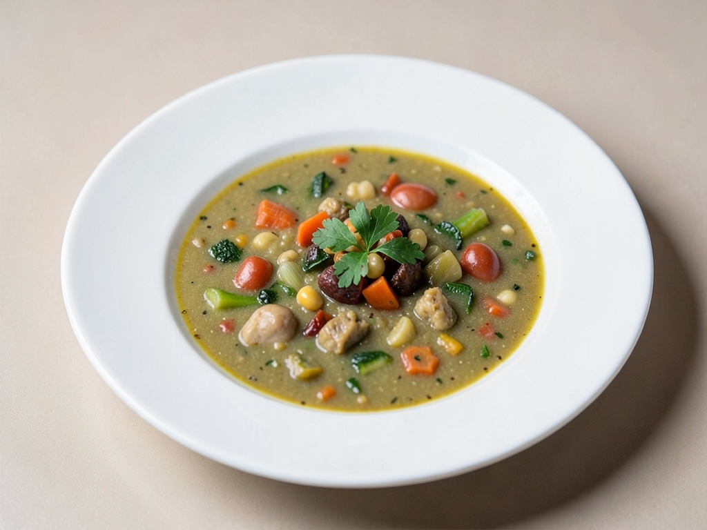 Zuppa di verdure saporita