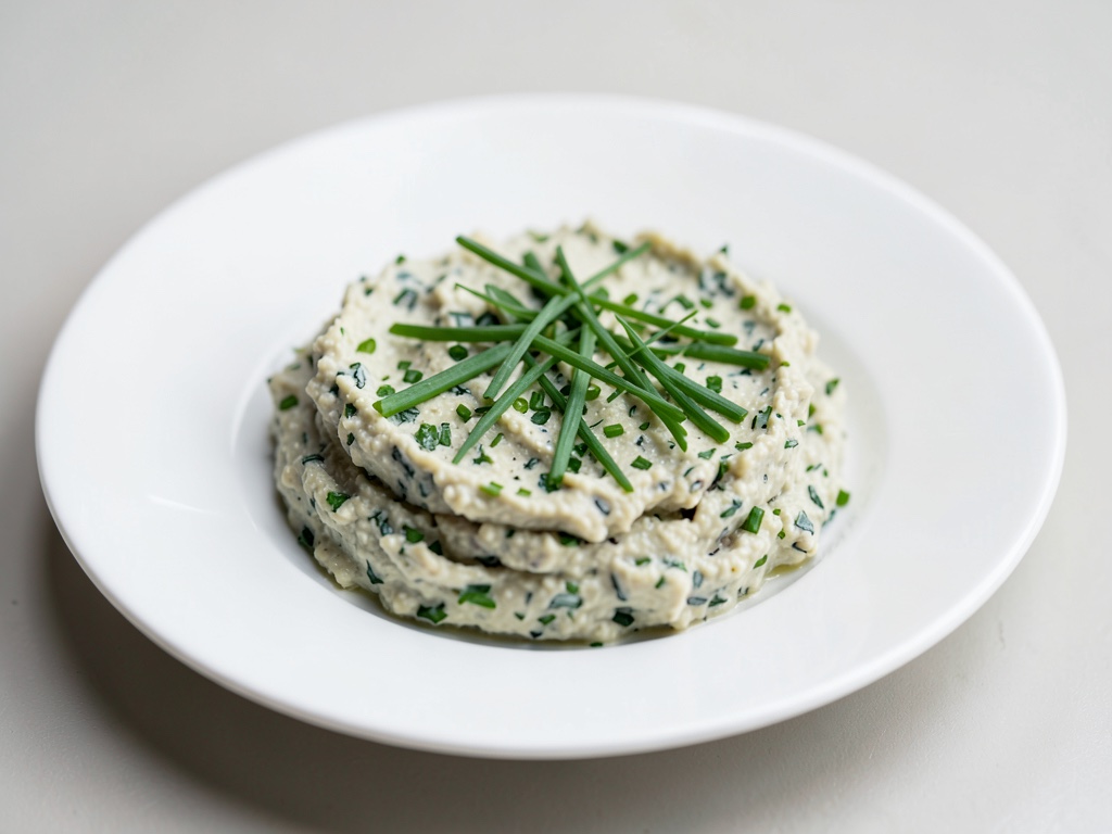Salsa fresca de hierbas con cebollino
