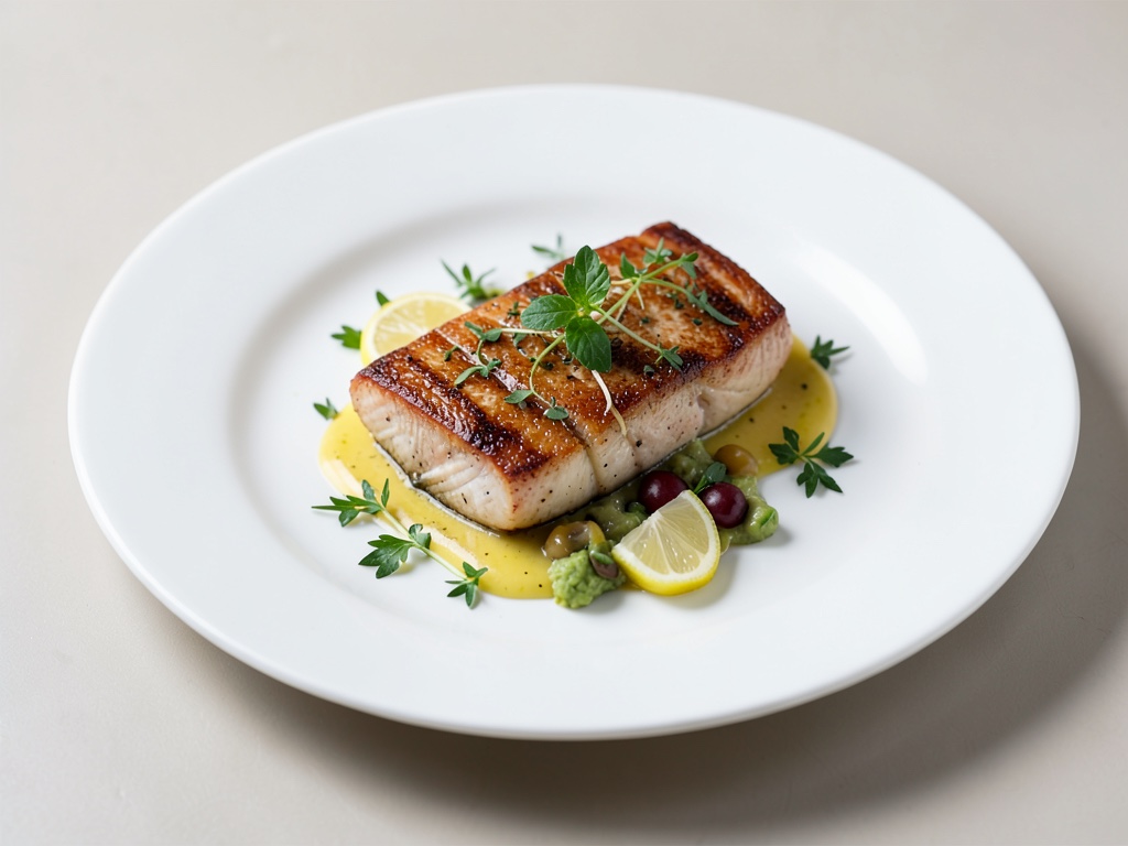 Dorades au four aux herbes et au citron