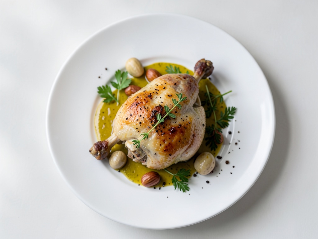 Kräuter-Hähnchen mit Ofengemüse