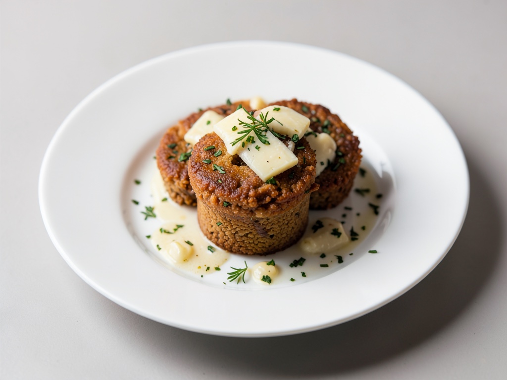 Knusprige Muffins mit Kräutern und Käse