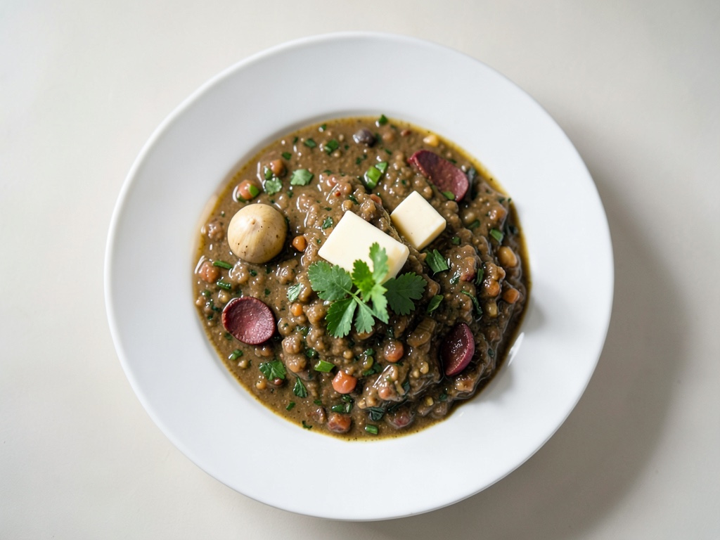 Salsa alle erbe con senape