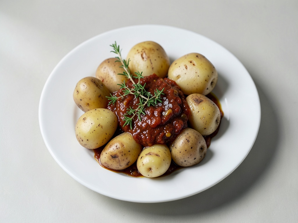 Dip alle erbe con patate al forno