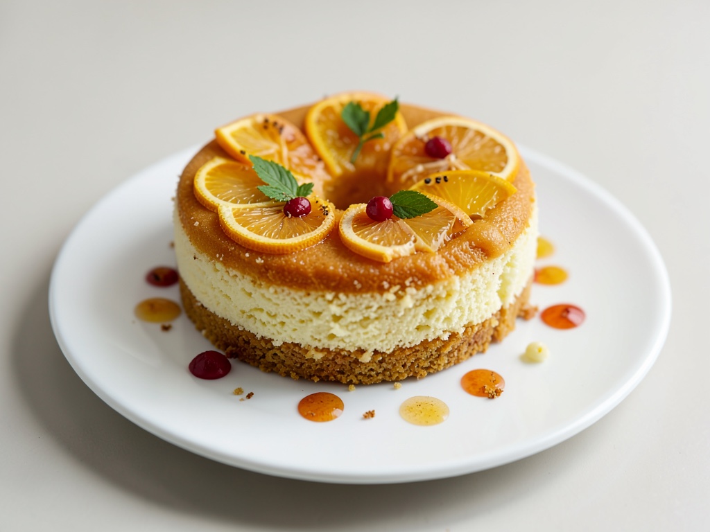 Klassischer Kranzkuchen mit Zitrusnote