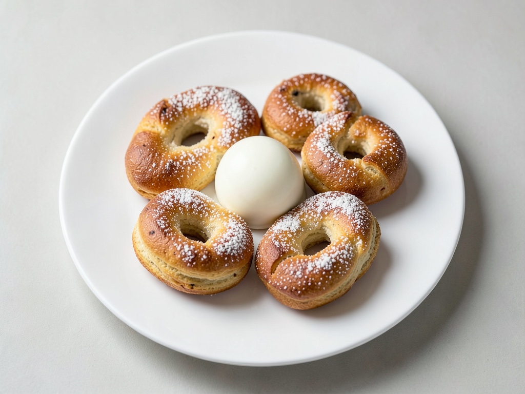 Donuts esponjosos de levadura
