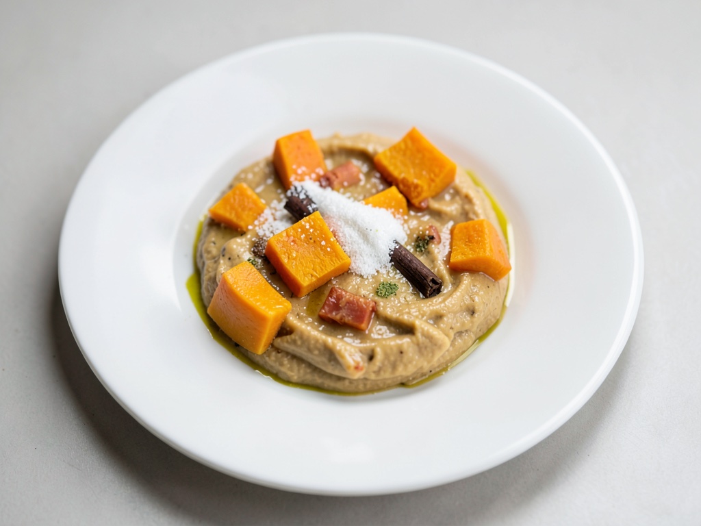 Pudding cremoso alla zucca e caramello