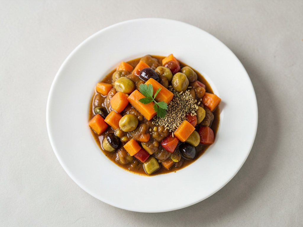 Zucca al forno con curry di ceci e cocco