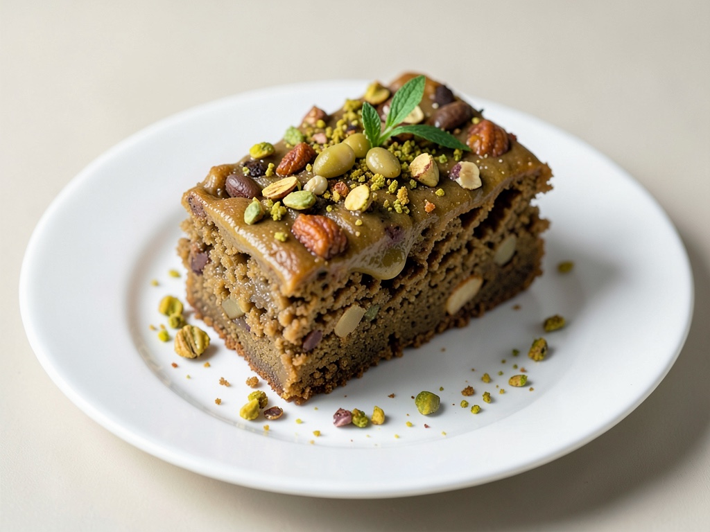 Saftiger Kürbis-Pistazien-Kuchen