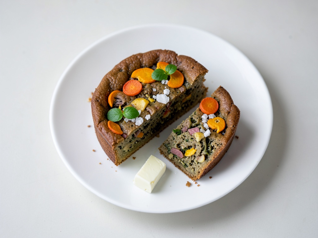 Knuspriger Kürbis-Spinat-Kuchen