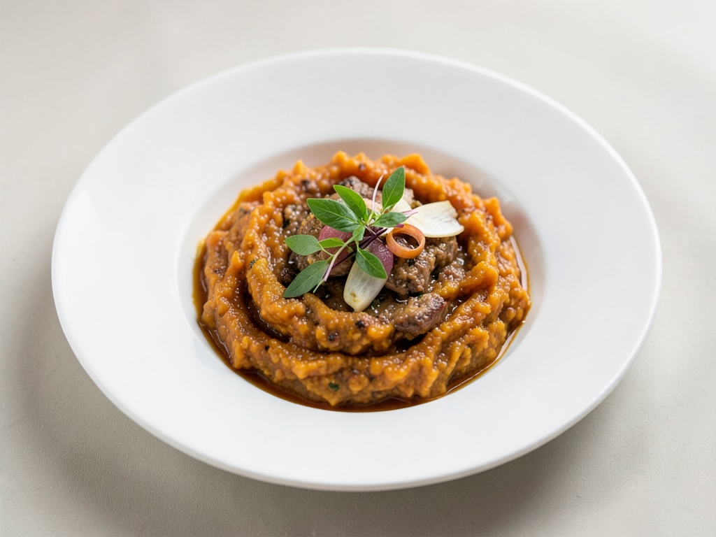 Porridge di Zucca e Agnello
