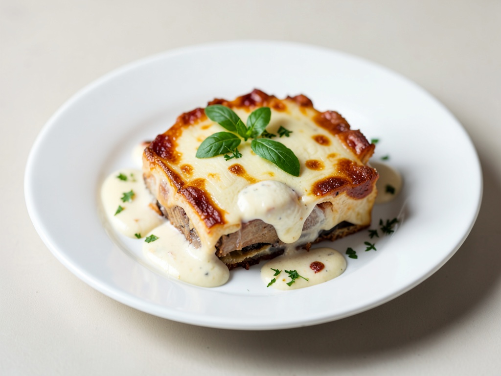 Gratin cremoso di zucca e mozzarella