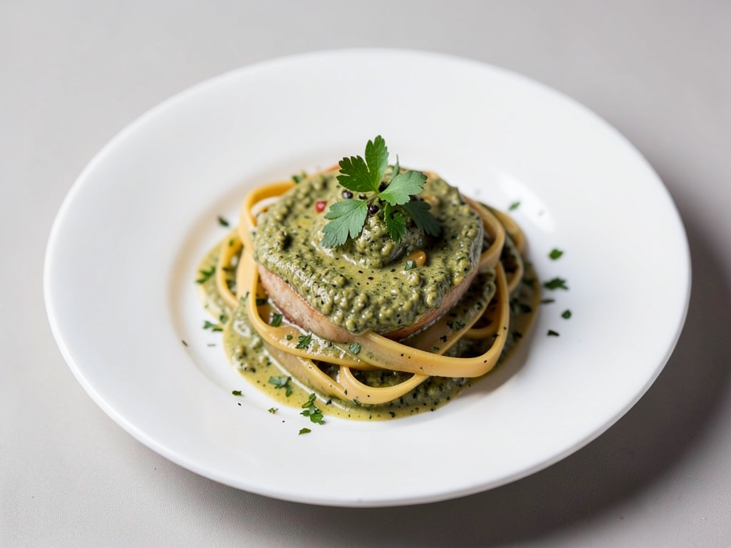 Pesto cremoso di zucca con pasta