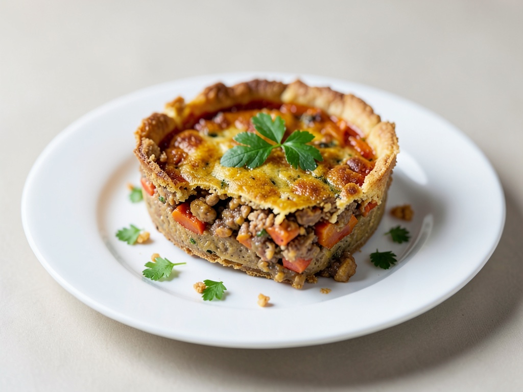 Quiche croustillante à la citrouille et au piment