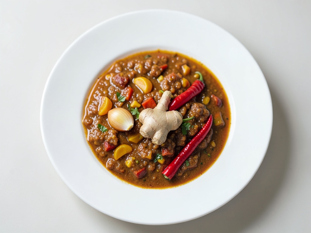 Soupe crémeuse de potiron dans le potiron
