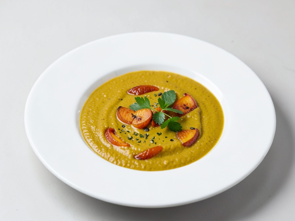 Zuppa di zucca nella zucca