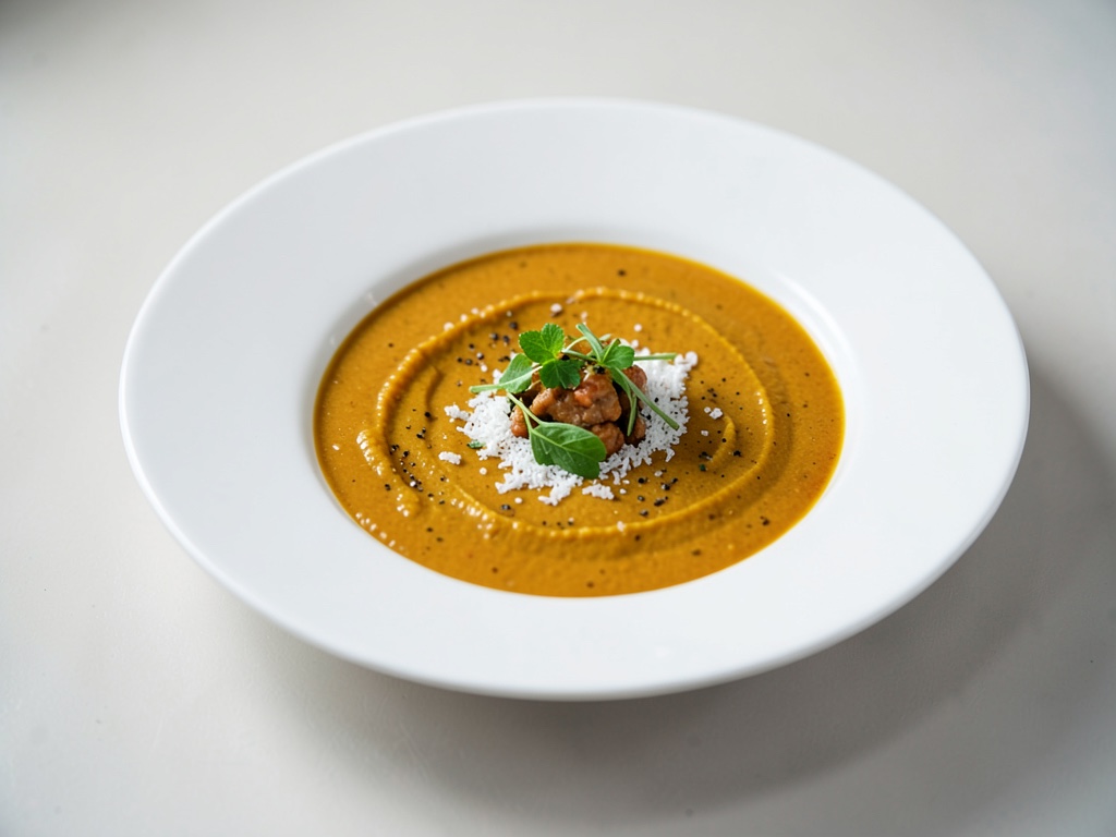 Soupe de potiron crémeuse et végétale (sans coco)