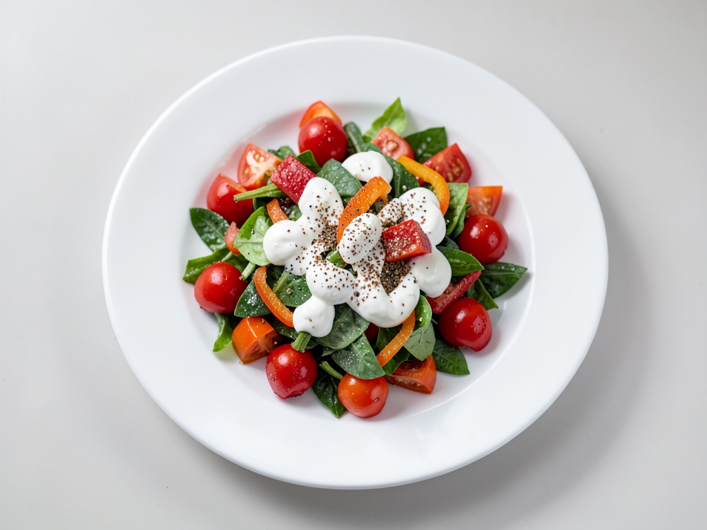 Courge potiron au four avec poivrons et yaourt à la crème