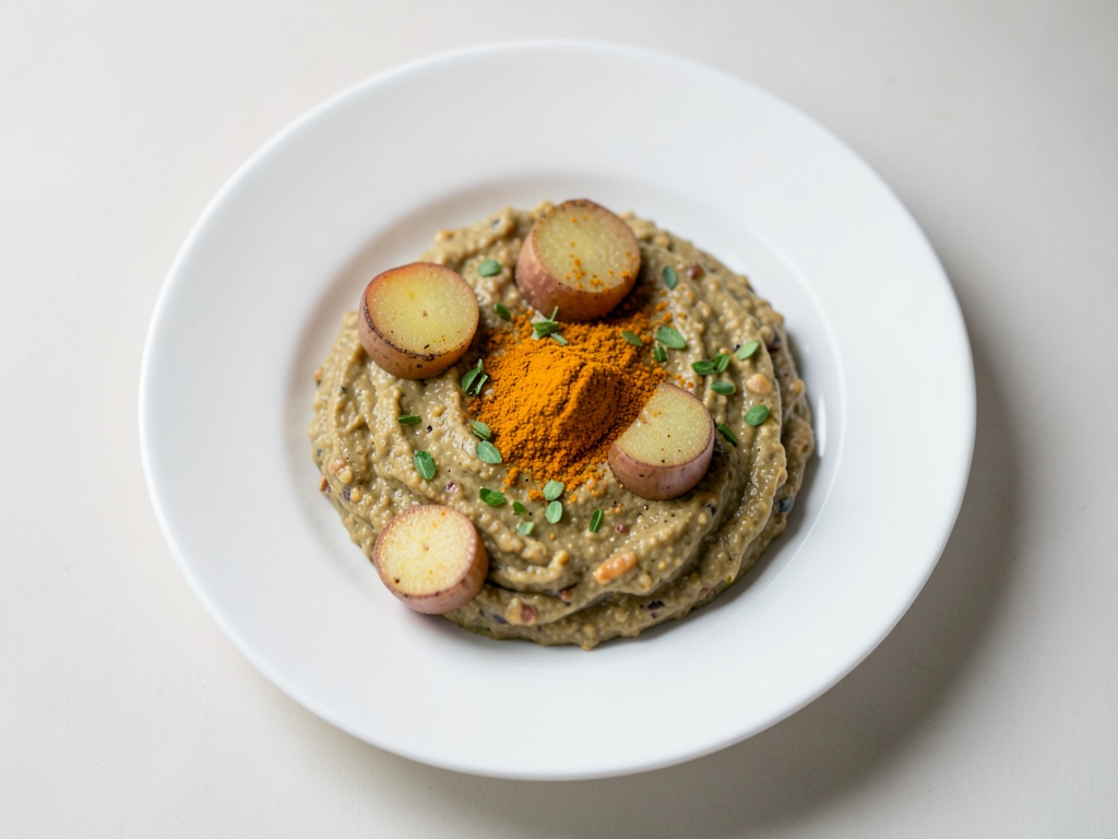 Dip de zanahorias con cúrcuma