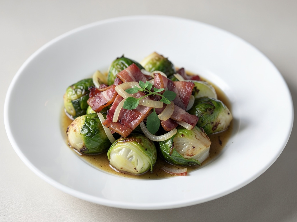 Cavolo nero saltato velocemente con pancetta e cipolle