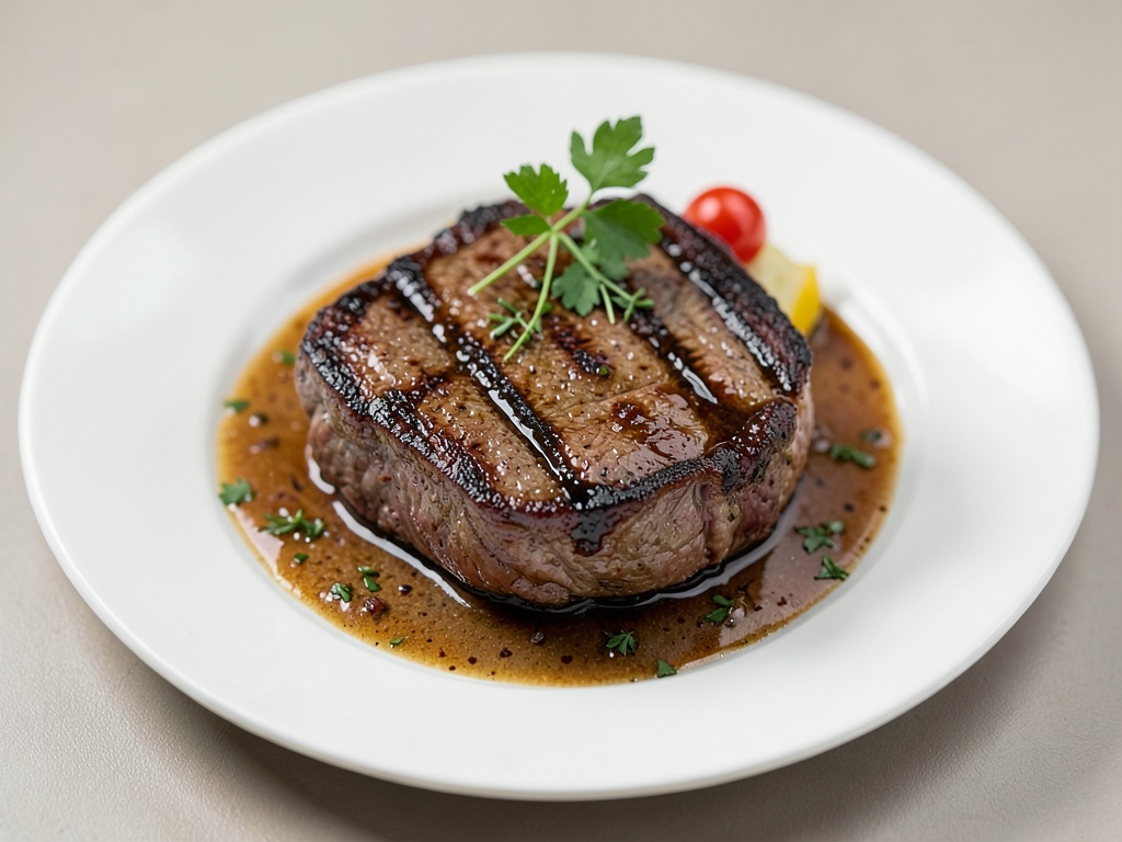 Bistec di costoletta alla griglia