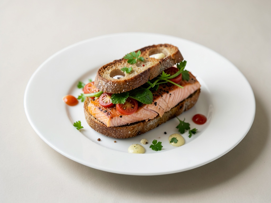 Bagel de salmón