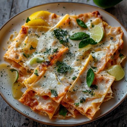 Cremige Lachs-Lasagne mit Gorgonzola