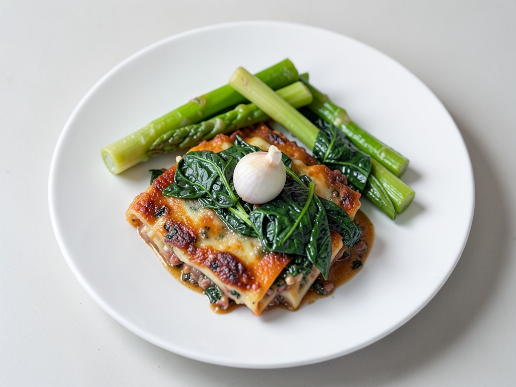 Lachs-Spinat-Lasagne