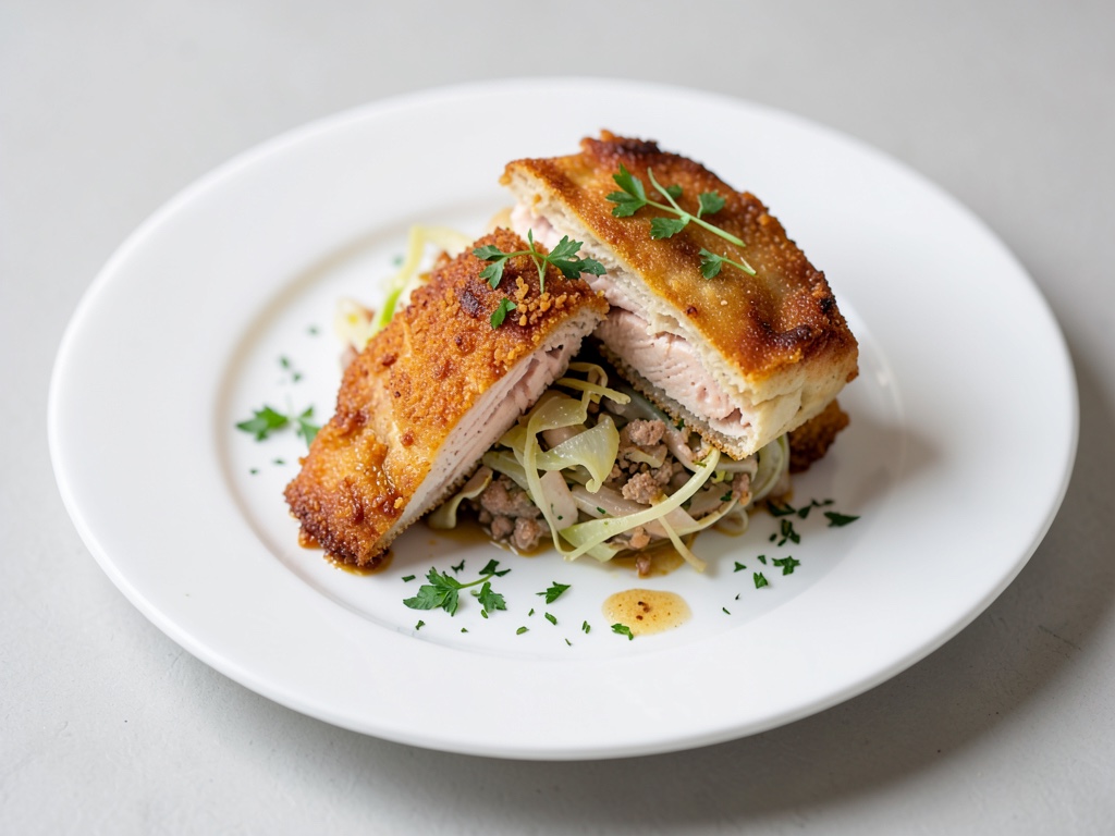 Croccante Torta di Salmone e Cavolo