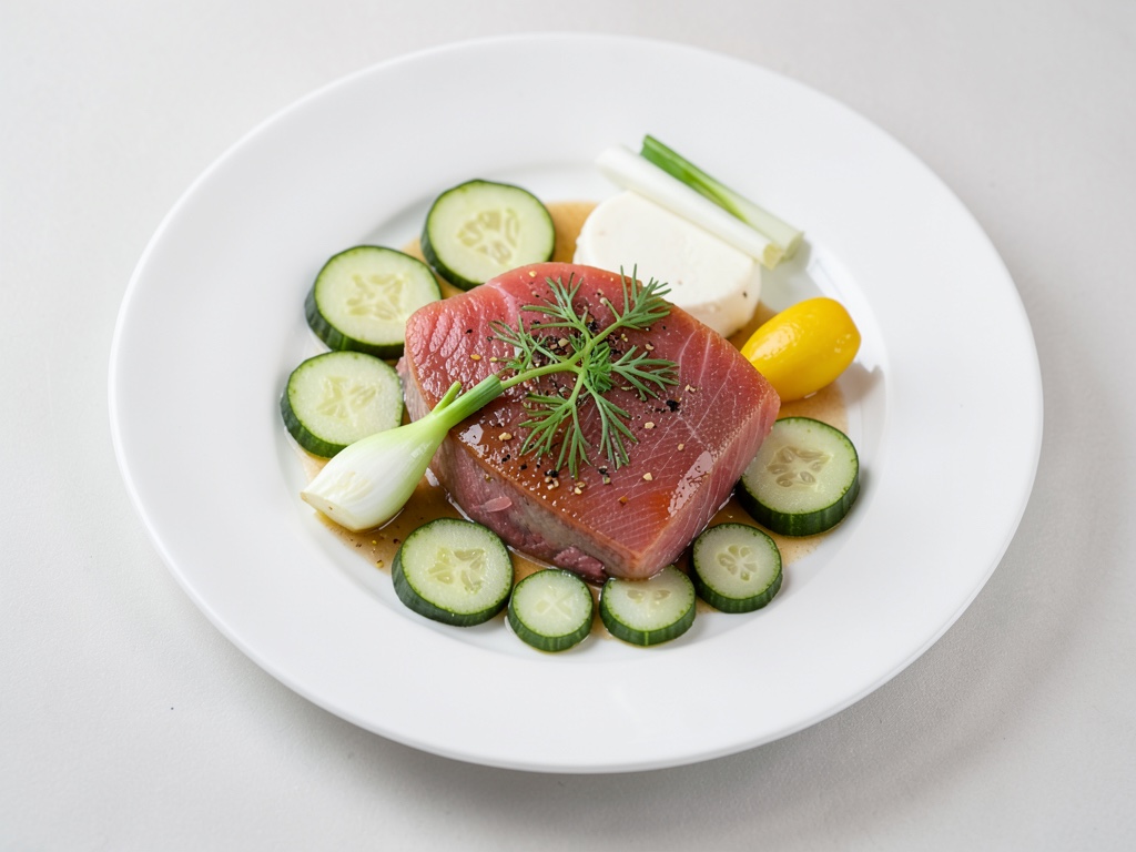 Tartare di salmone con cetriolo e formaggio spalmabile