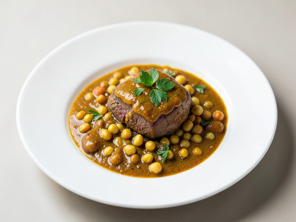 Lamb Curry with Lentils