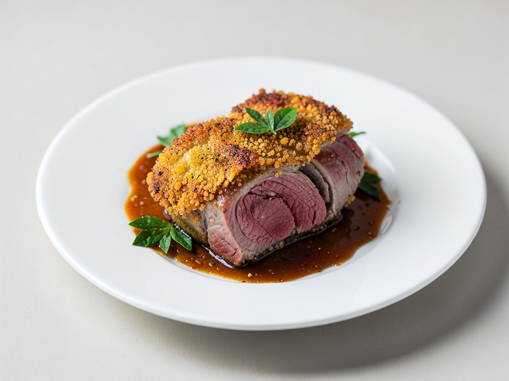 Zartes Lammfleisch in knuspriger Salzkruste
