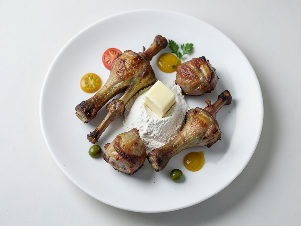 Gentili Cosce di Agnello con Verdure