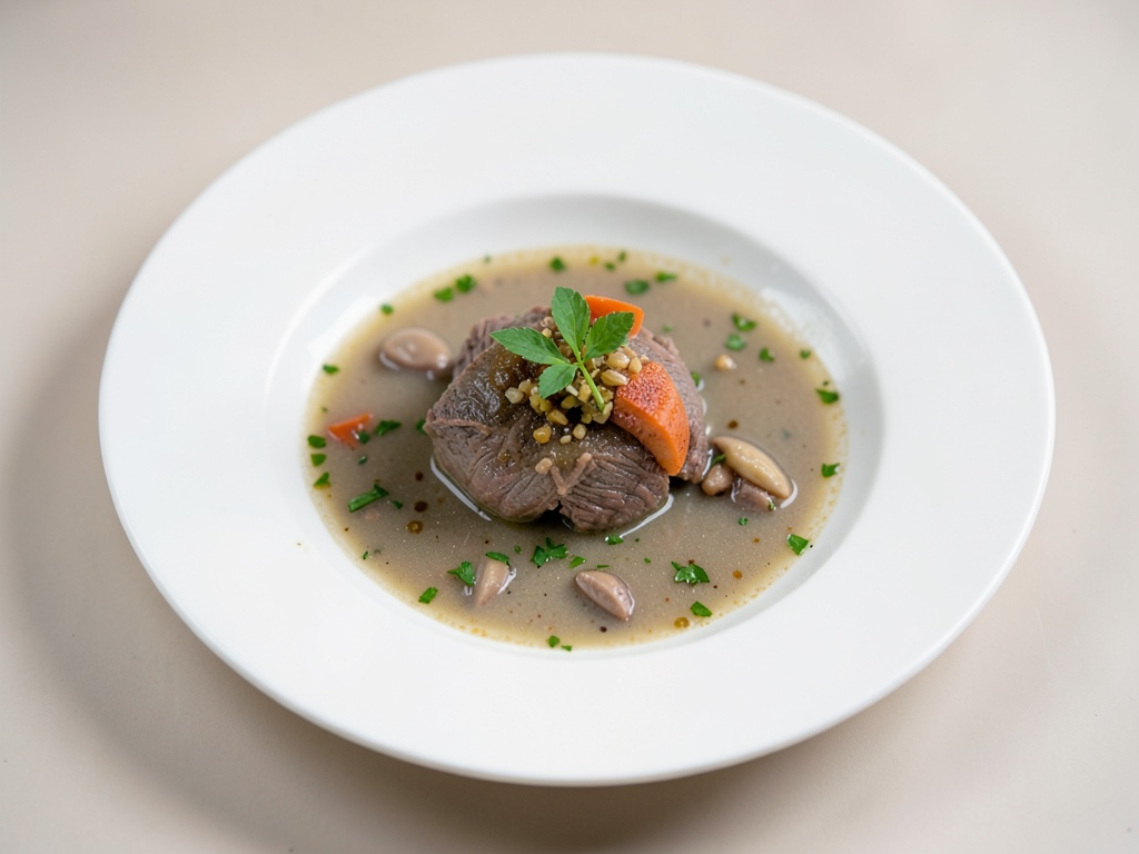 Brodo di agnello fatto in casa