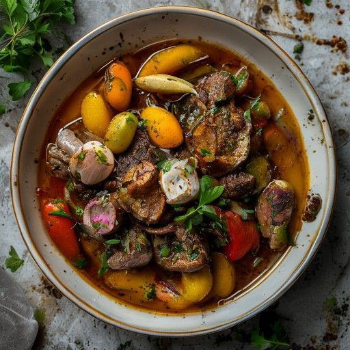 Ragù di agnello creolo